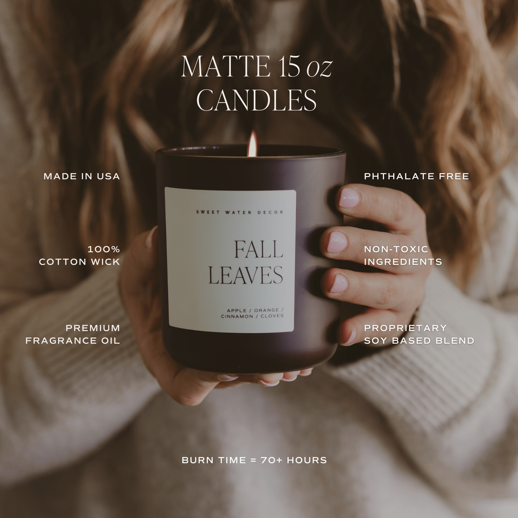 Ube Latte Soy Candle - Brown Matte Jar - 15 oz – Candles