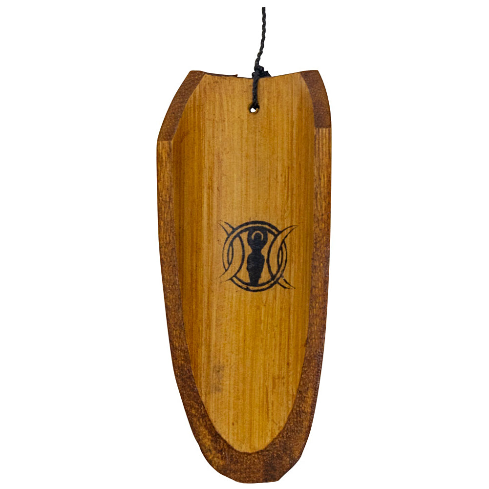 Bamboo Wind Chime - Triple Moon Goddess – Wind Chime