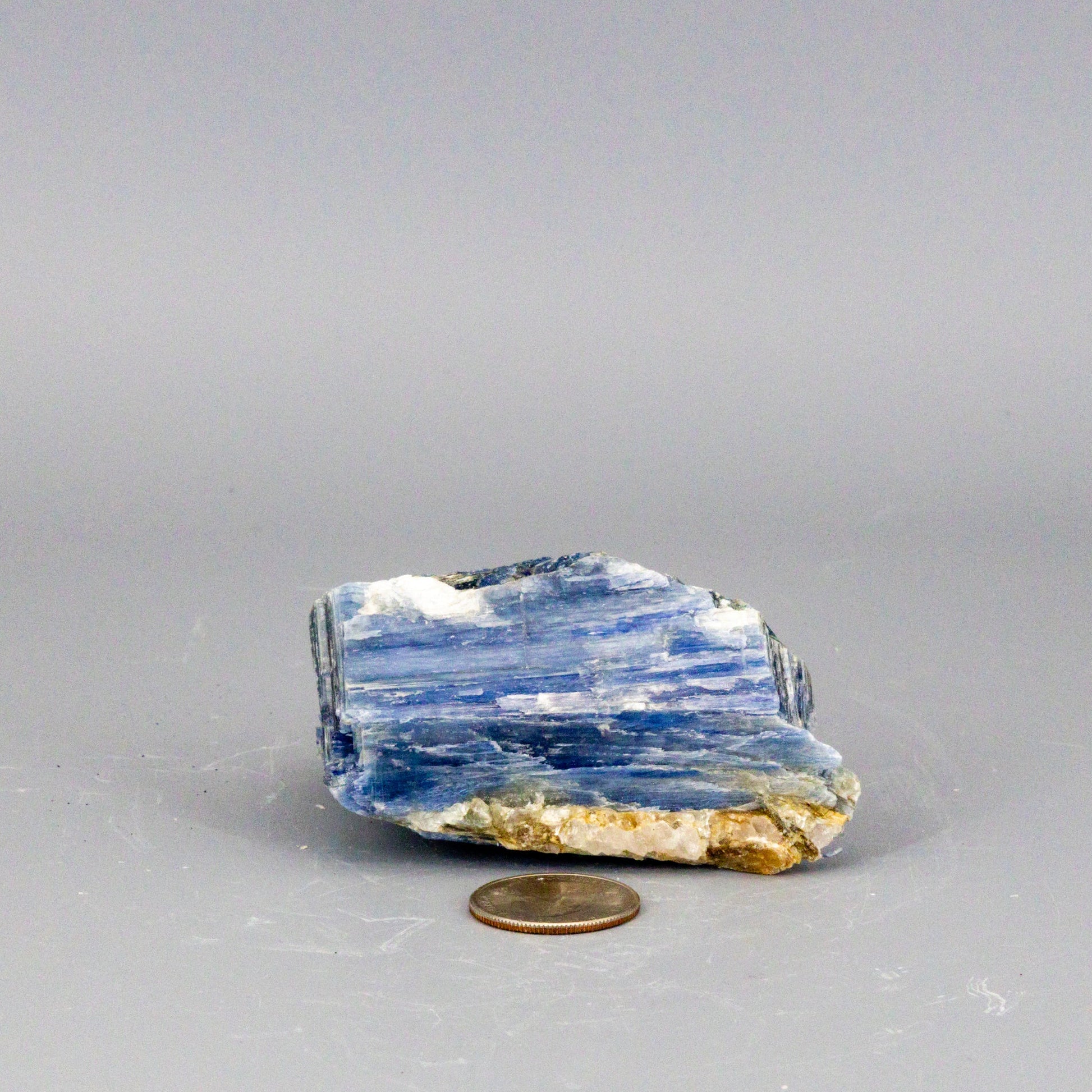 Beautiful Blue Kyanite Blades In Quartz Clusters – Raw