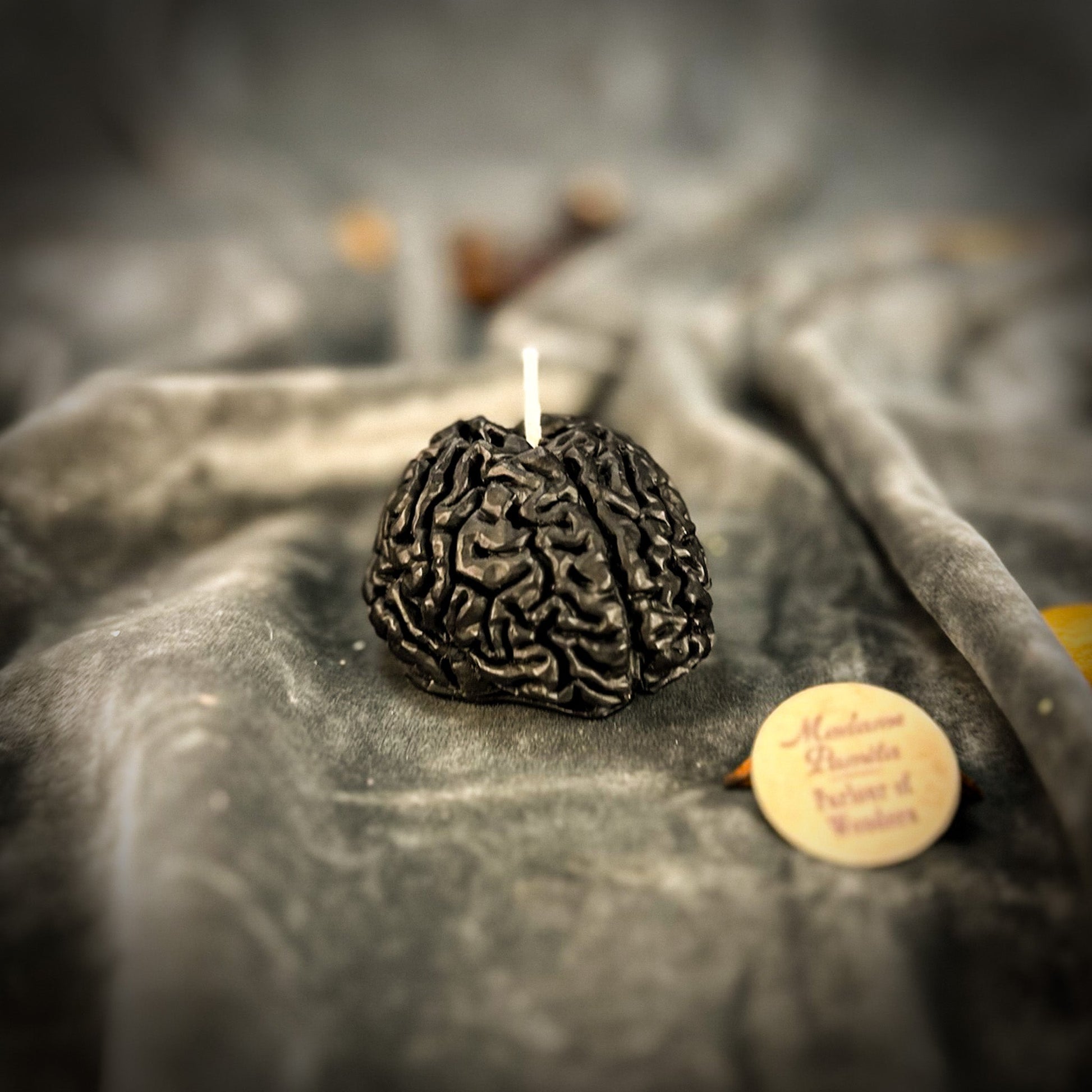 Focus Candle Spell Kit - Mental Clarity Brain Fog – Black (Banishing Brain Fog) Candle Spell Kit
