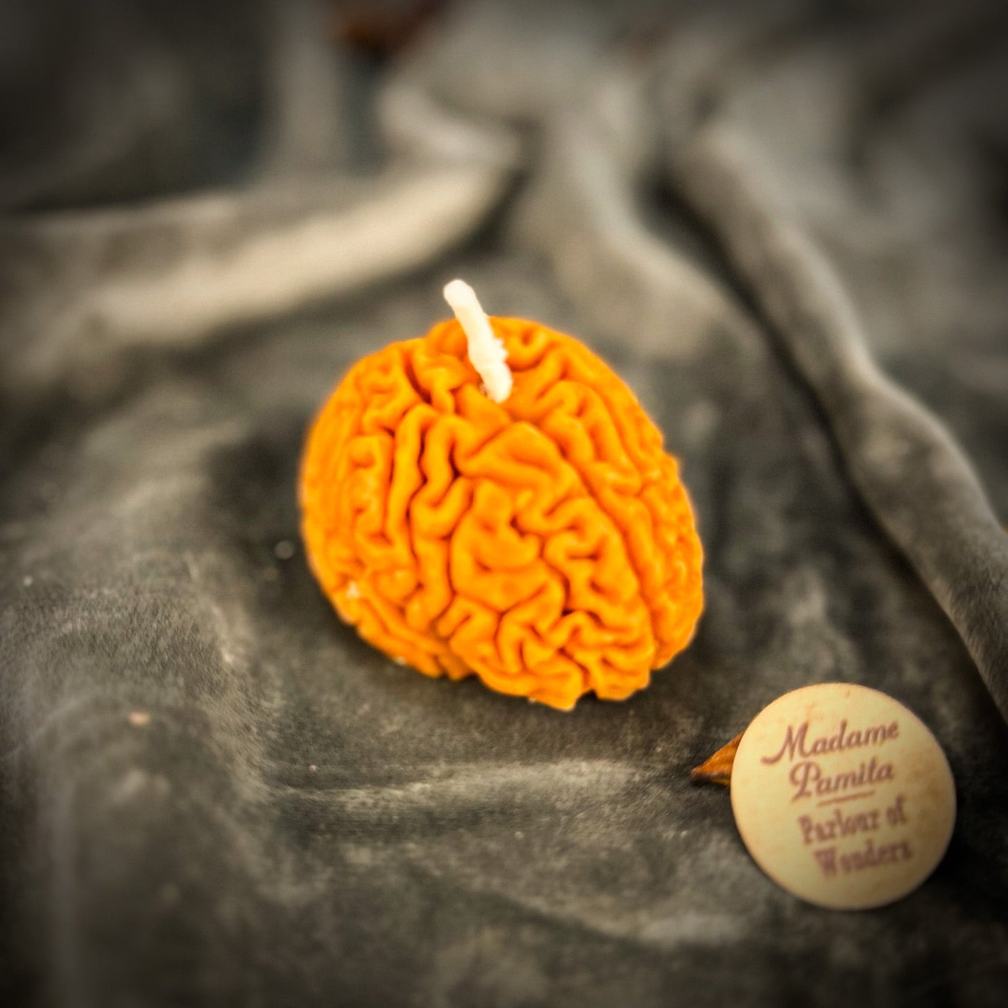 Focus Candle Spell Kit - Mental Clarity Brain Fog – Orange (Removing Blocks) Candle Spell Kit
