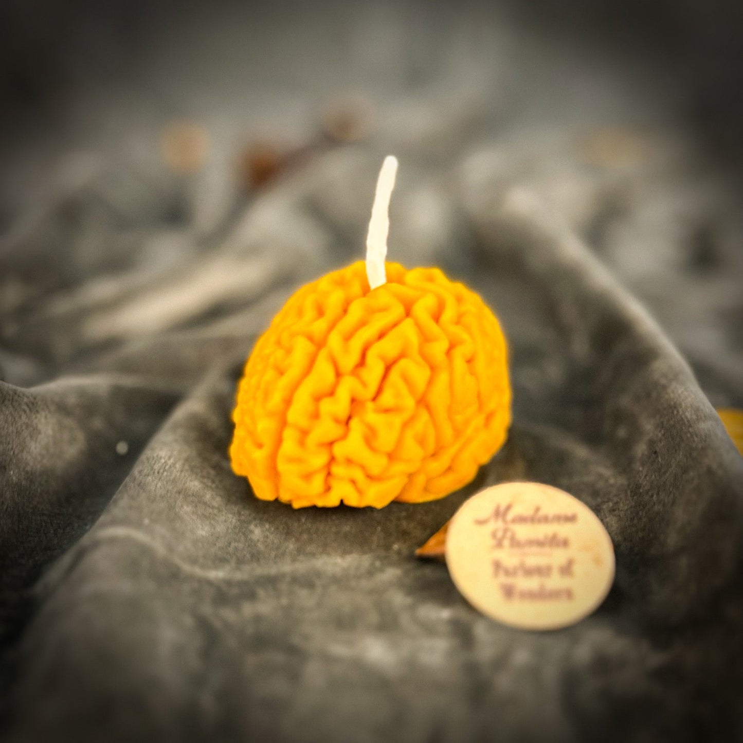 Focus Candle Spell Kit - Mental Clarity Brain Fog – Yellow (Focus) Candle Spell Kit