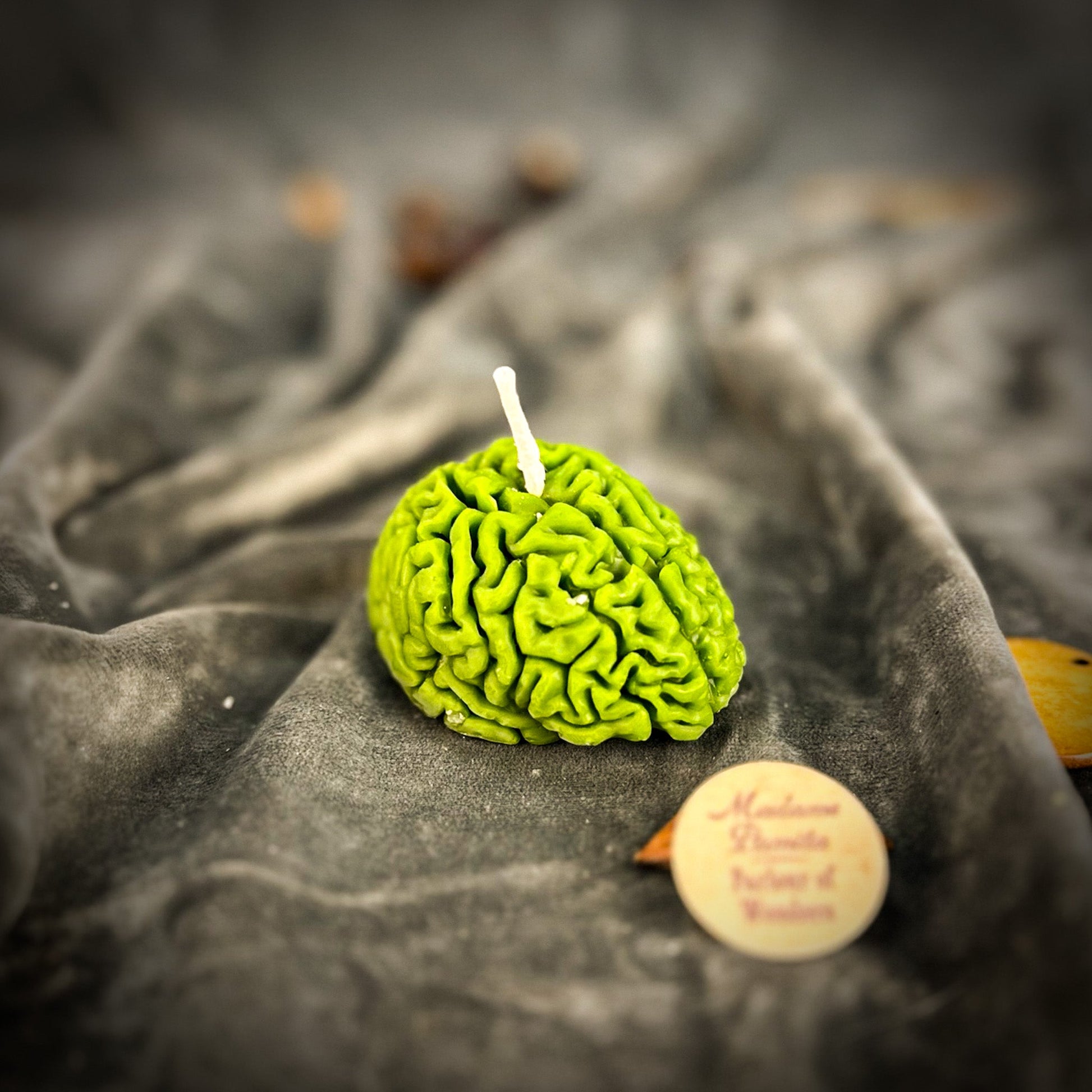 Focus Candle Spell Kit - Mental Clarity Brain Fog – Green (Growth) Candle Spell Kit