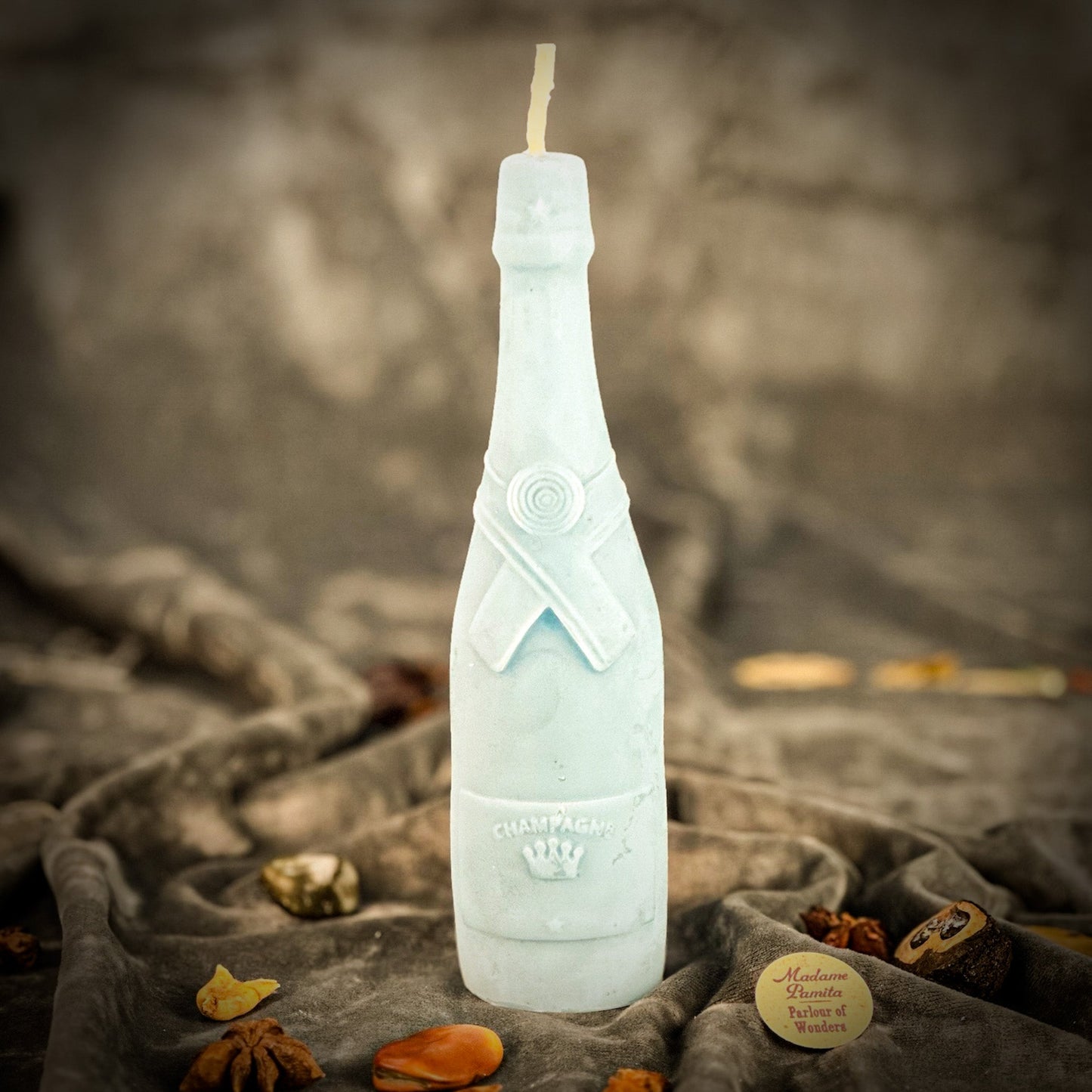 Success Manifestation Candle - Beeswax Spell Kit – Blue (Healing) Candle Spell Kit