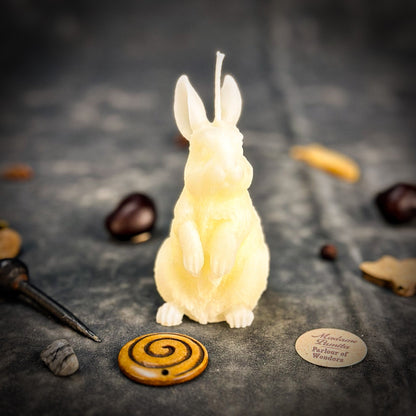 Bunny Candle Spell Kit - Abundance & Prosperity – White (Blessings) Candle Spell Kit