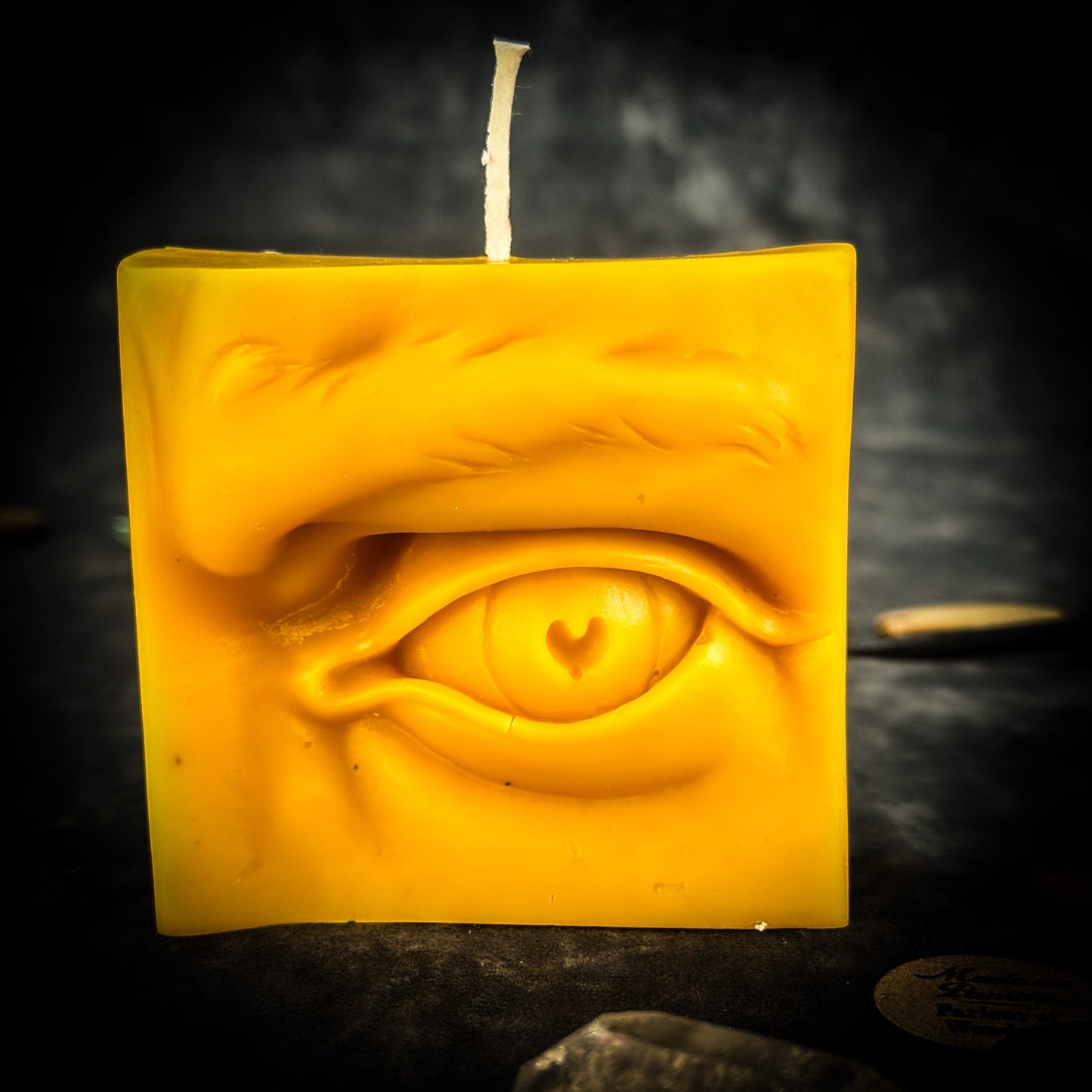 Third Eye Candle Spell Kit - Clairvoyance & Intuition – Yellow (Hapiness) Candle Spell Kit
