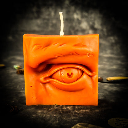 Third Eye Candle Spell Kit - Clairvoyance & Intuition – Orange (Road Opener) Candle Spell Kit