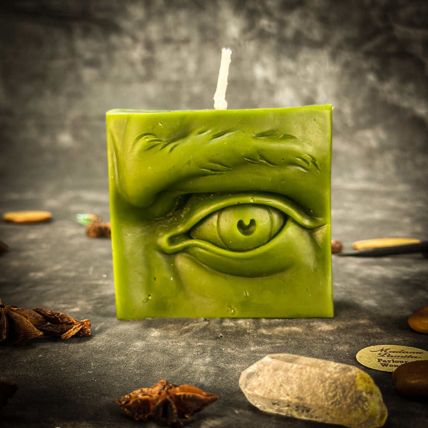 Third Eye Candle Spell Kit - Clairvoyance & Intuition – Green (Prosperity) Candle Spell Kit