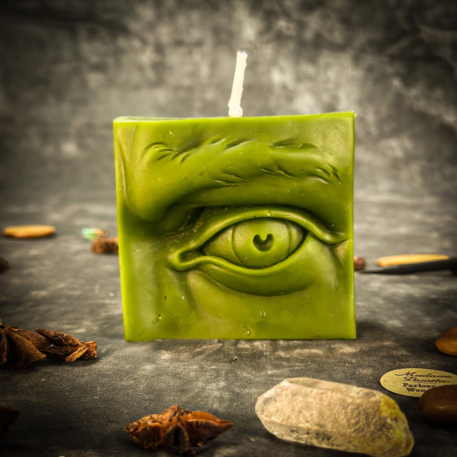 Third Eye Candle Spell Kit - Clairvoyance & Intuition – Green (Prosperity) Candle Spell Kit