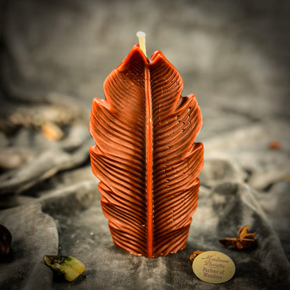 Plant Spirit Candle Spell Kit - Garden Blessing & Nature Magic – Brown (Grounding) Candle Spell Kit