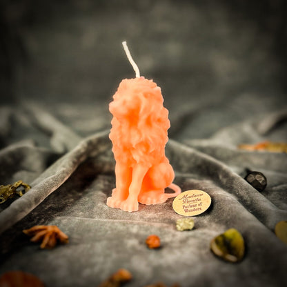 Lion Candle Spell Kit - Courage & Leadership – Pink (Friendship) Candle Spell Kit