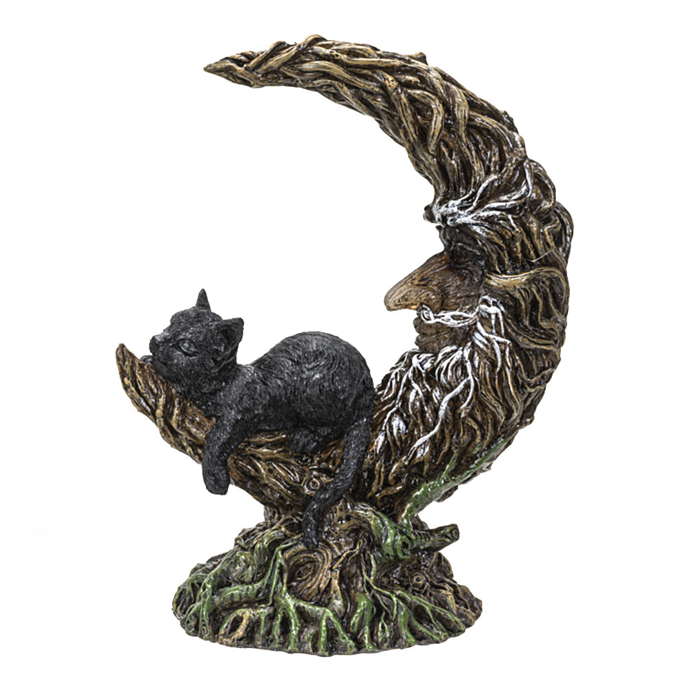 Black Cat on Moon – Statue