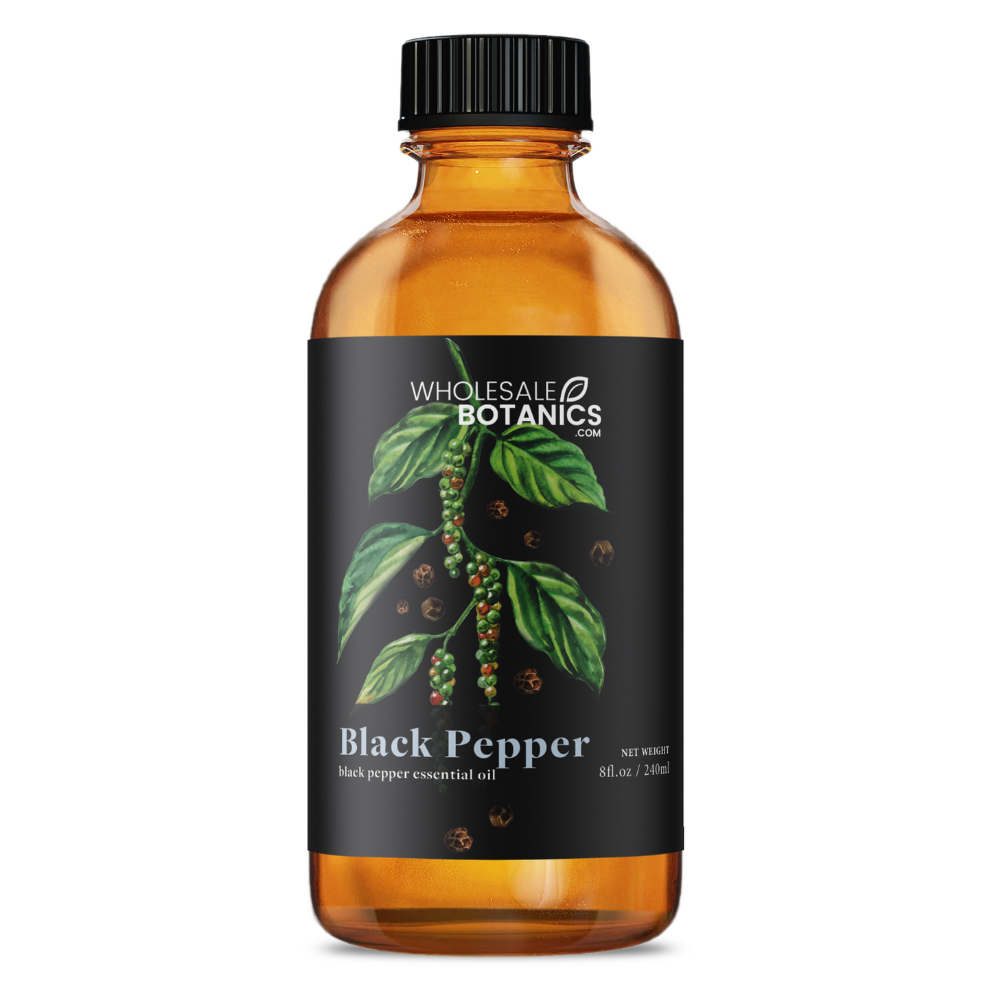 Black Pepper Essential Oil – 8 oz Essential_Oil