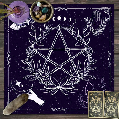 Pentacle Altar Cloth