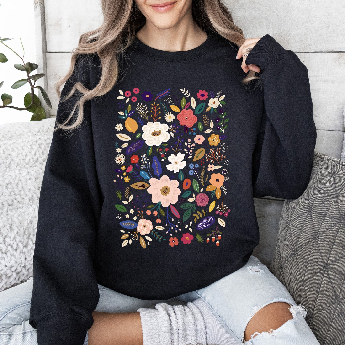Floral Bloom - Sweatshirt