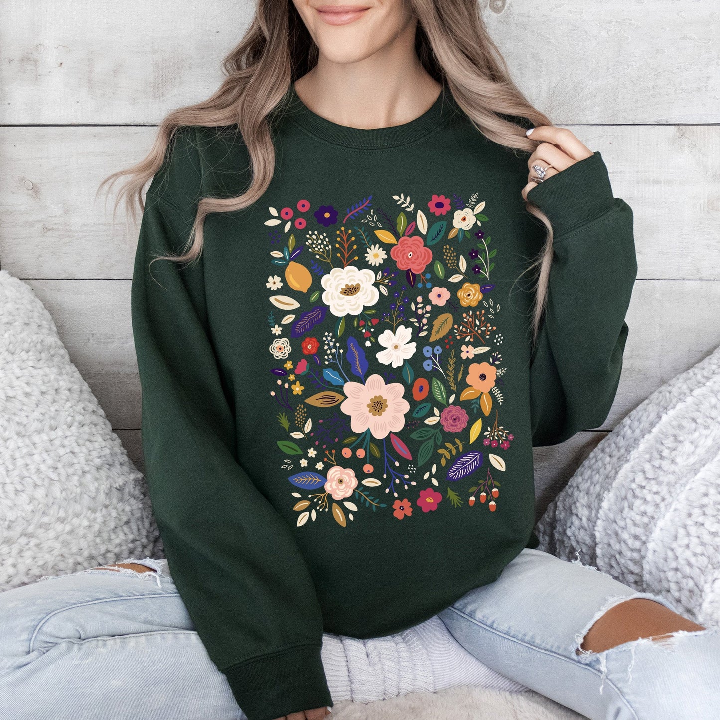 Floral Bloom - Sweatshirt