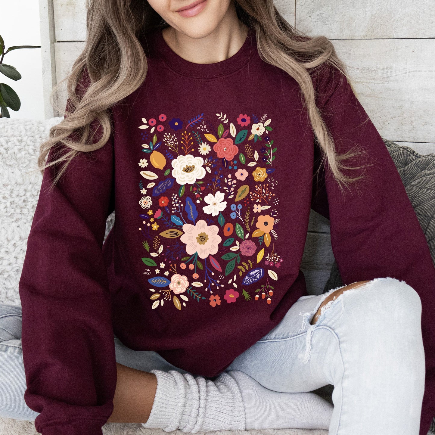 Floral Bloom - Sweatshirt