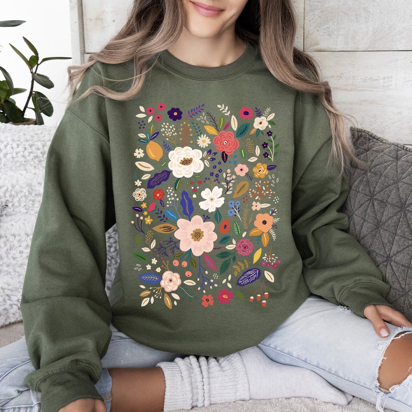Floral Bloom - Sweatshirt