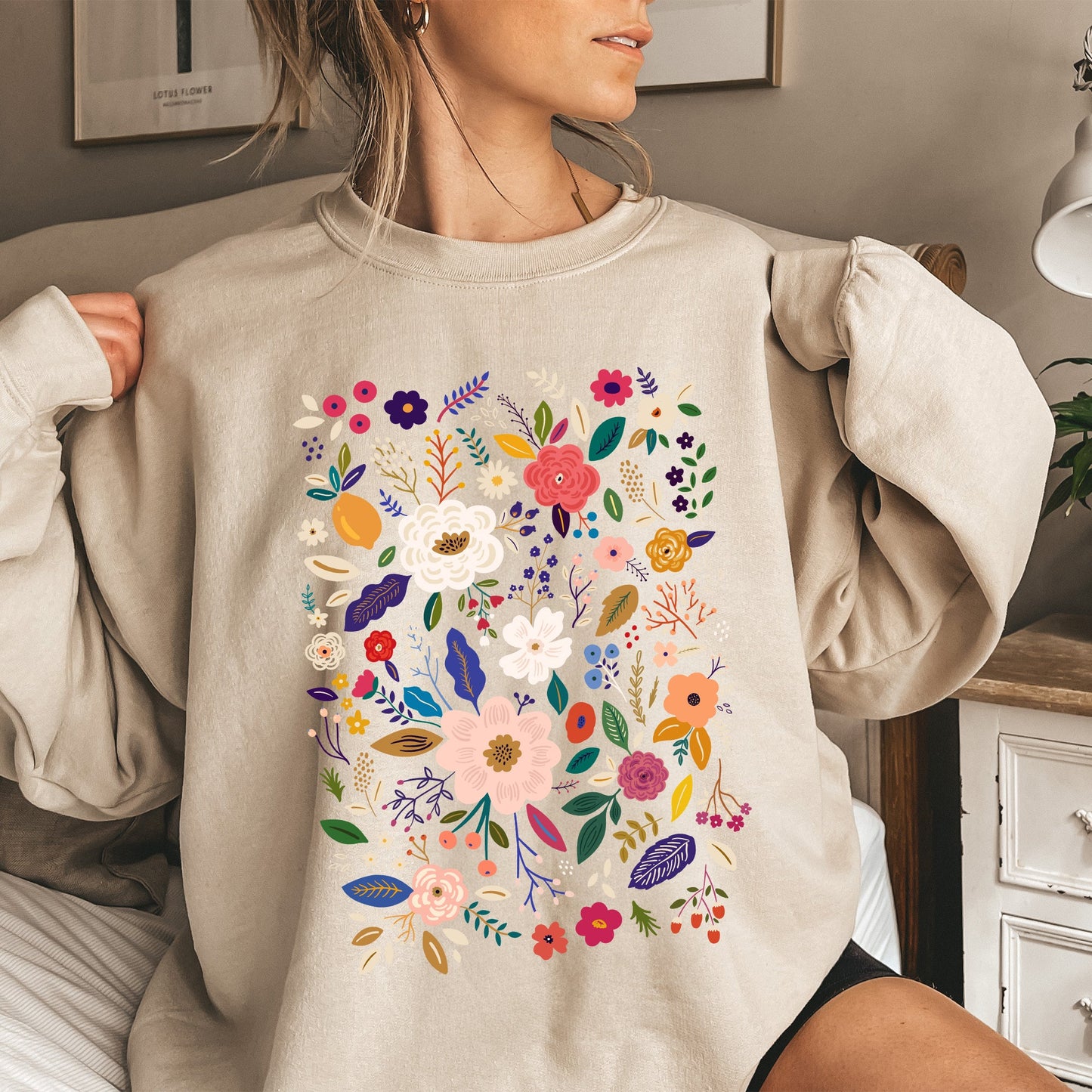 Floral Bloom - Sweatshirt