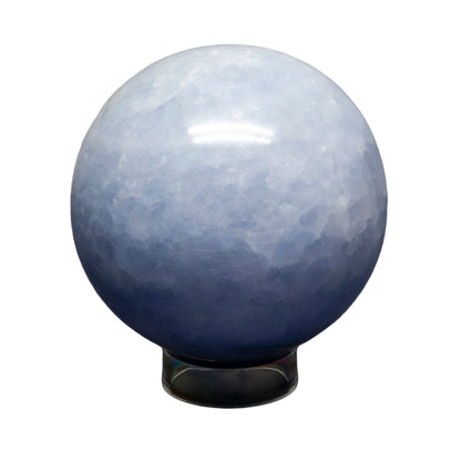Blue Calcite Spheres 72-93mm – Blue Calcite 562g - 74mm Diameter Spheres