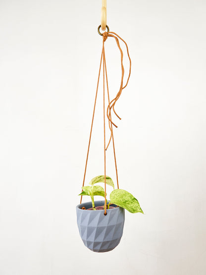 Virago Modern Hanging Planter- Grid – plant pot