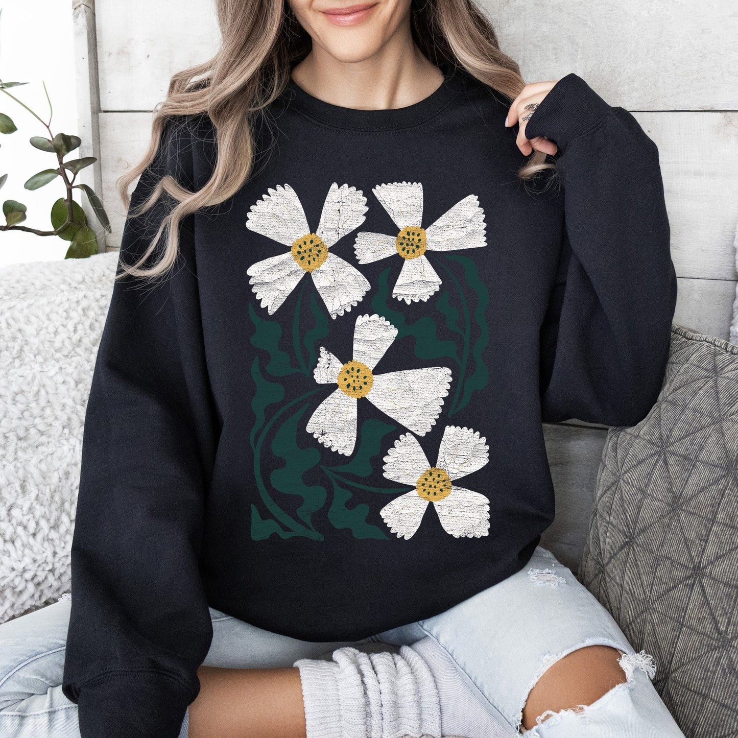 Boho Flowers - Sweatshirt