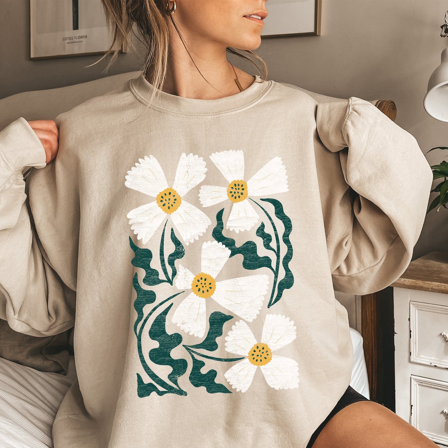 Boho Flowers - Sweatshirt