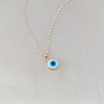 Gold Evil Eye Necklaces