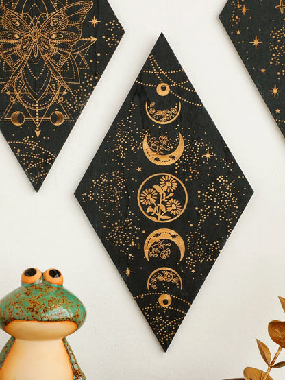 Moon Phase Wall Plaques – home decor