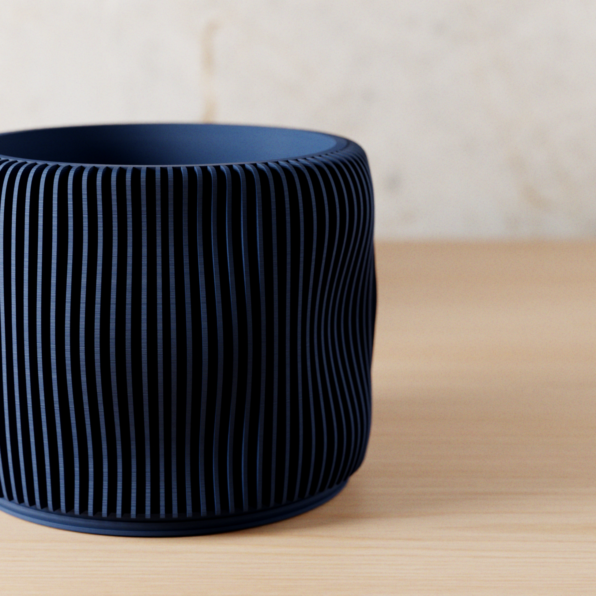 BUBBLY Planter – Navy Blue Planter