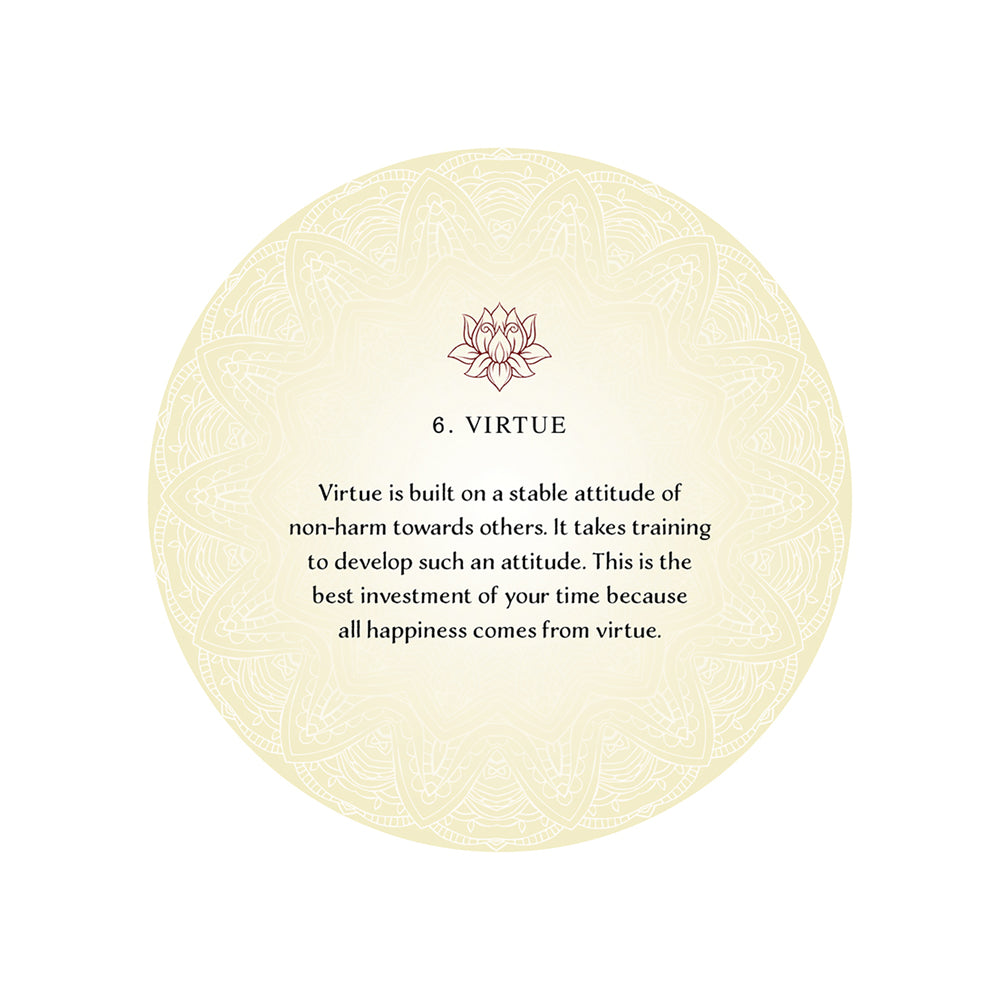 Buddhism Oracle Cards: The Science of Peace & Happiness – Tarot Cards