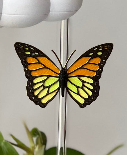 Original Dripping Rain Cloud with Orange Butterfly Charm – Clouds