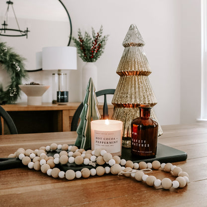 "Hot Cocoa & Peppermint" 15oz Candle