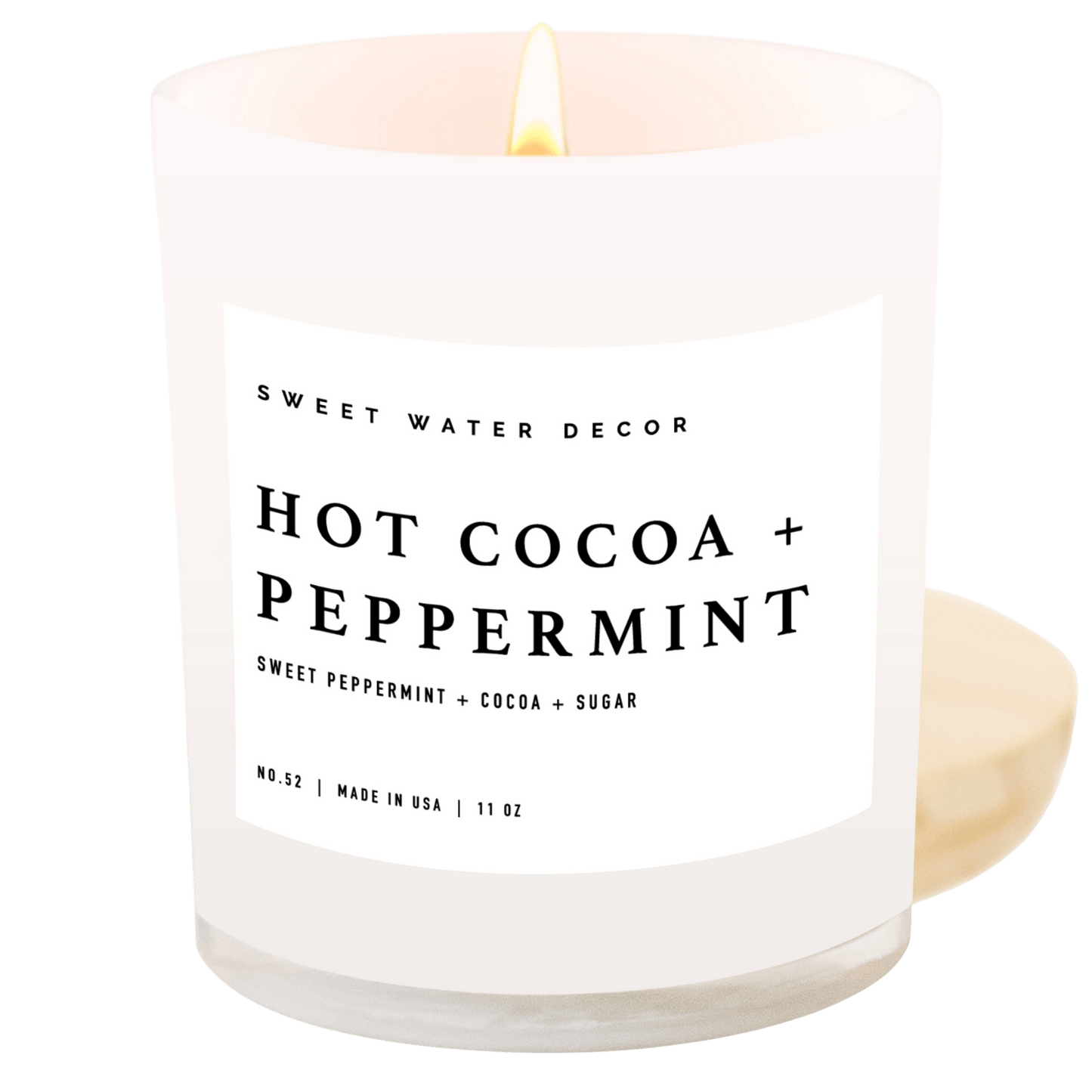 "Hot Cocoa & Peppermint" 15oz Candle