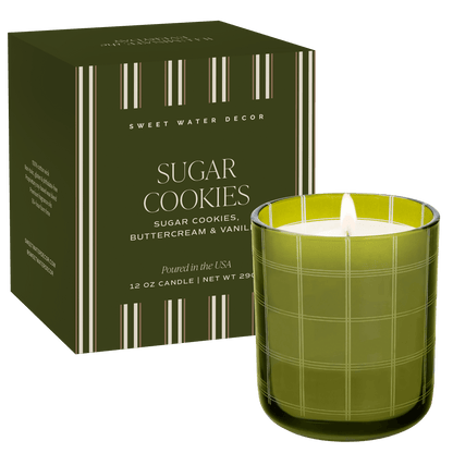 Sugar Cookies Soy Candle, 12 oz | Boxed Christmas Gift – Candles