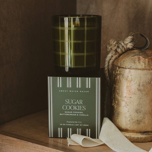 Sugar Cookies Soy Candle, 12 oz | Boxed Christmas Gift