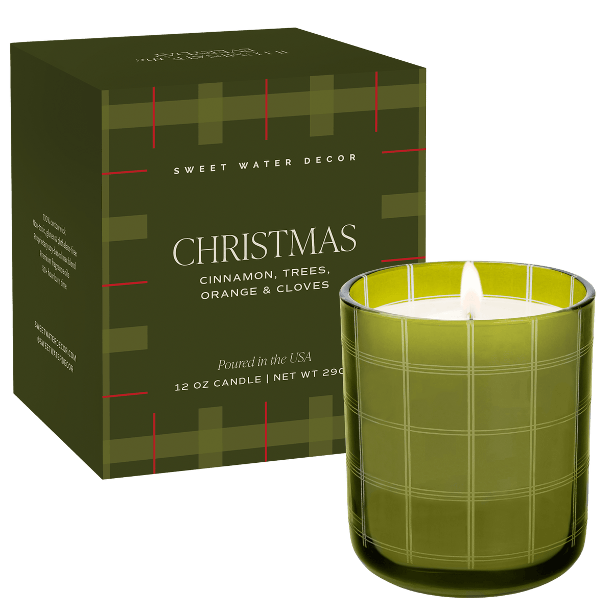 Christmas Soy Blend Candle, 12 oz | Boxed Holiday Gift