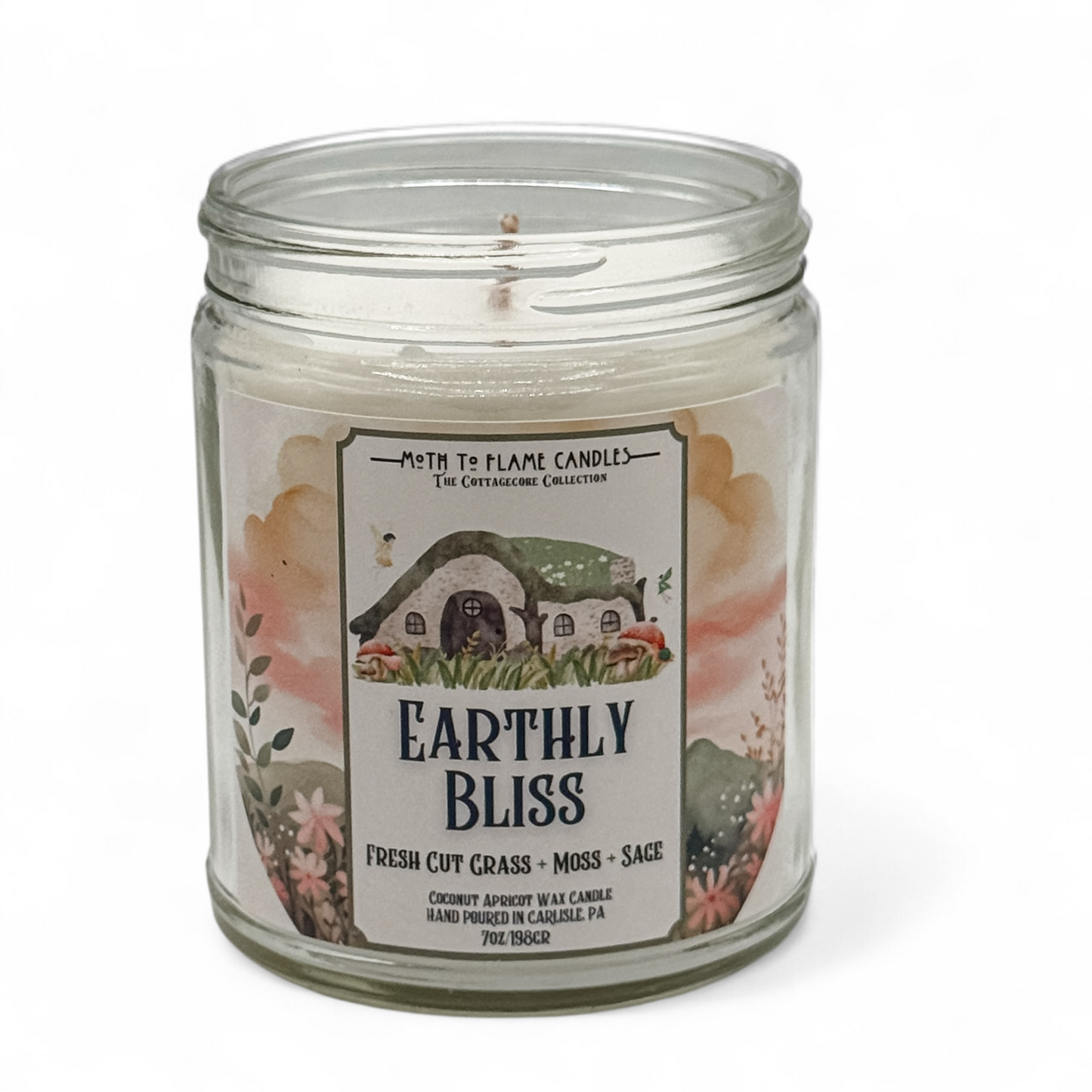 Earthly Bliss – 7 oz - Citrus, Lemongrass, Fresh Grass, Sage, Moss