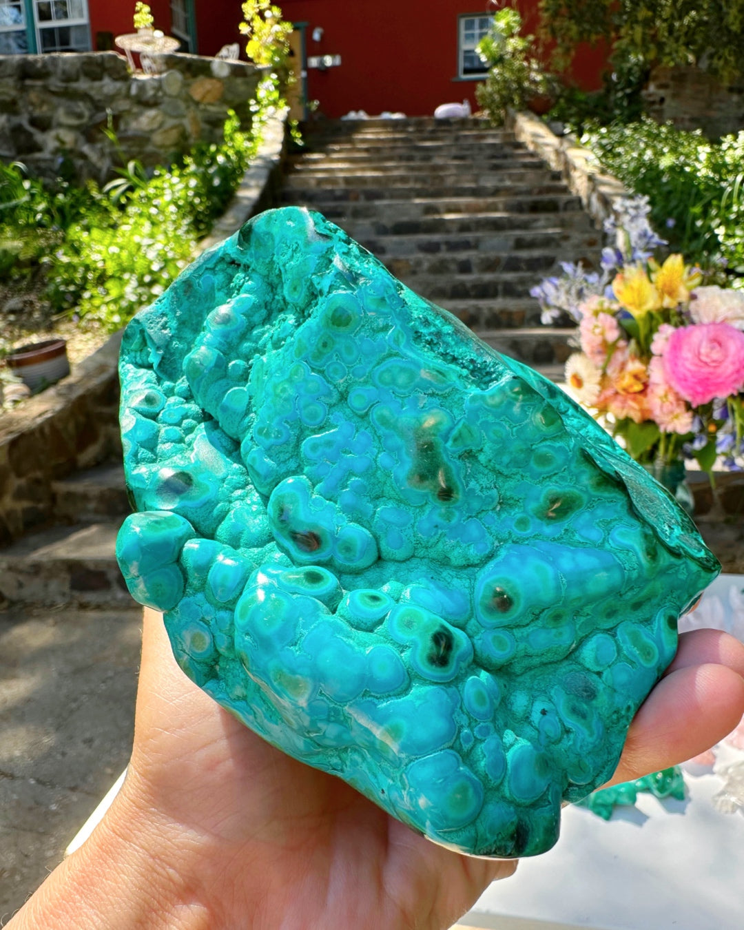Chrysocolla w/ Malachite –