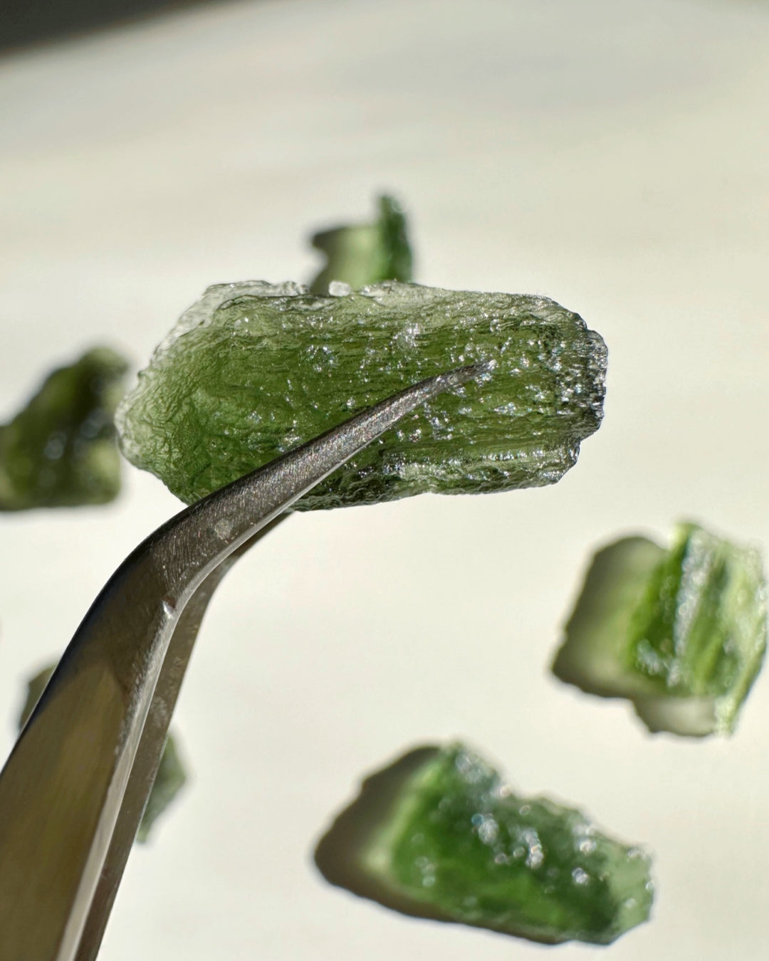 Chlum Moldavite #8 - AA –