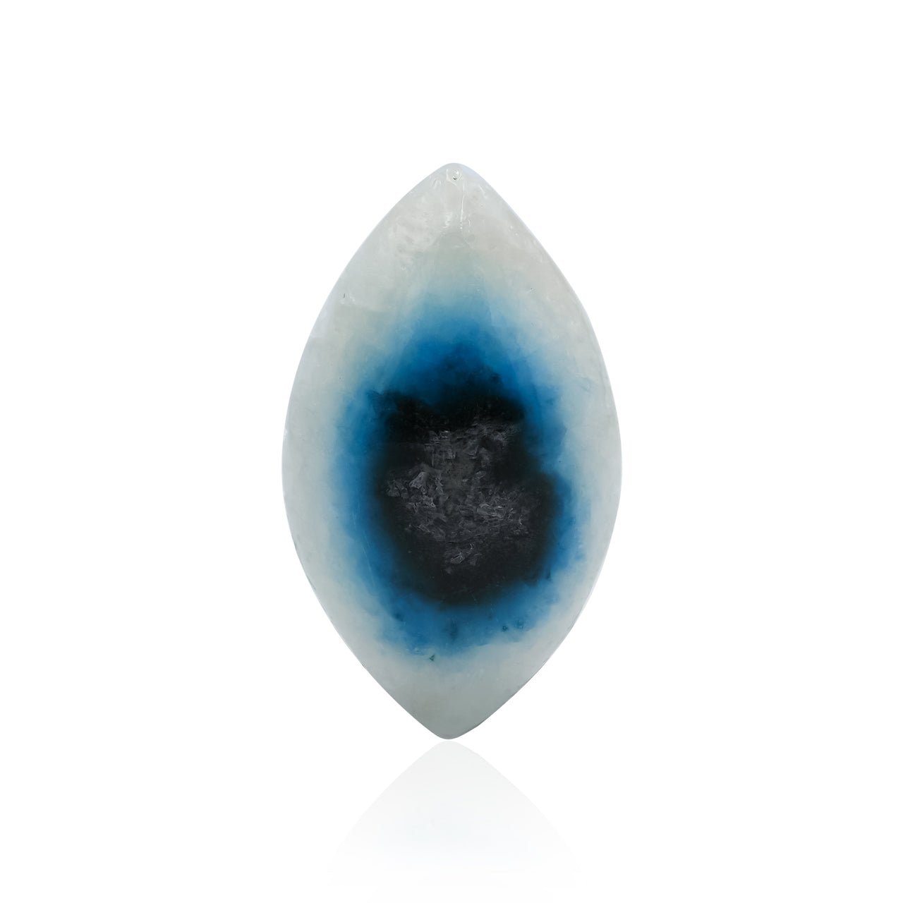 Rare Eyeshape Blue Ice Glacierite Cabochon - 1 piece – RP - Regular Price