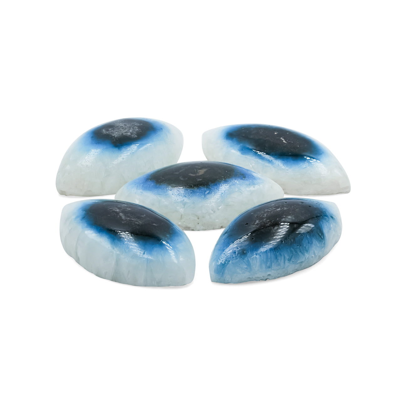Rare Eyeshape Blue Ice Glacierite Cabochon - 1 piece – RP - Regular Price