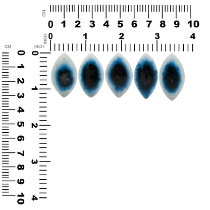 Rare Eyeshape Blue Ice Glacierite Cabochon - 1 piece – RP - Regular Price
