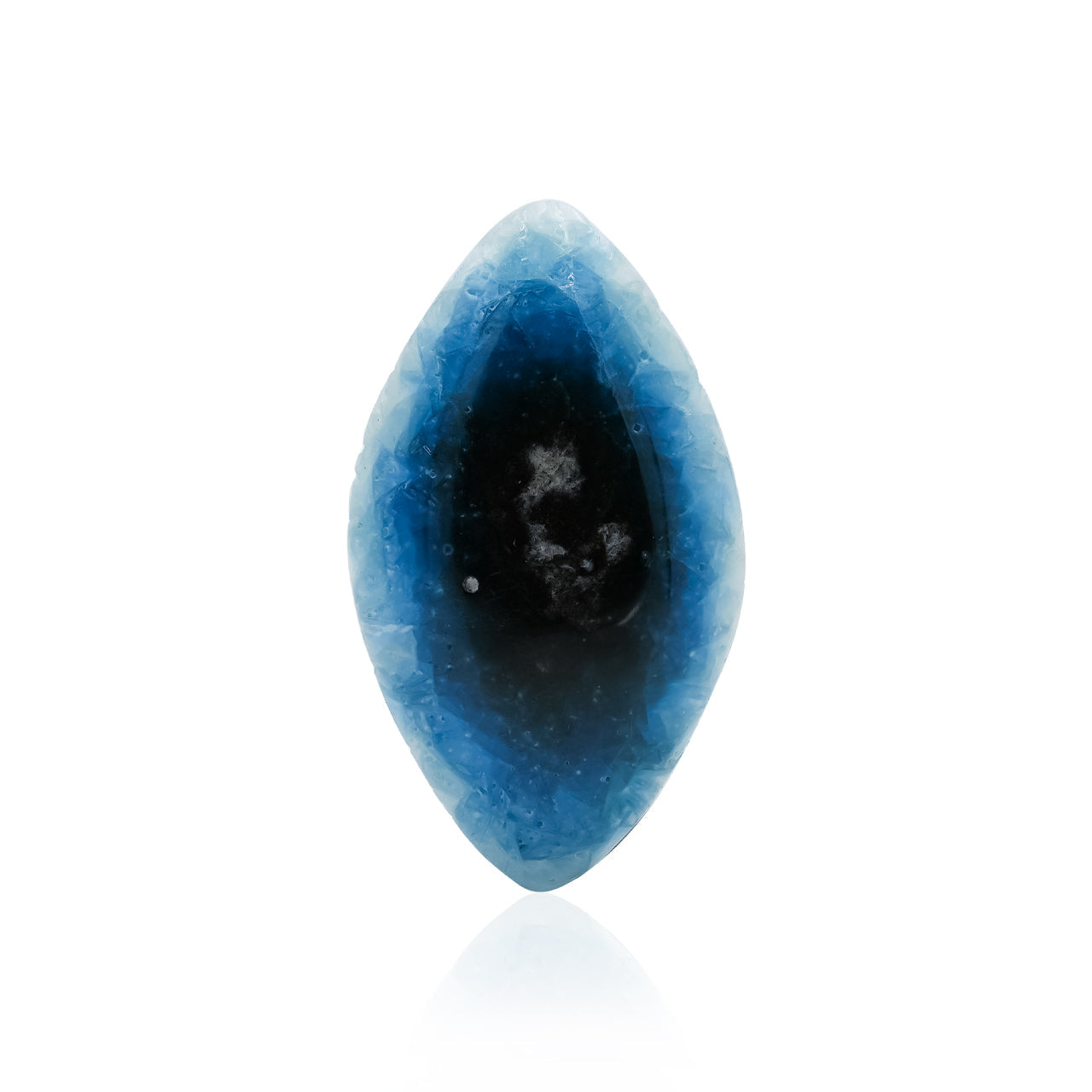 Rare Eyeshape Blue Ice Glacierite Cabochon - 1 piece – RP - Regular Price