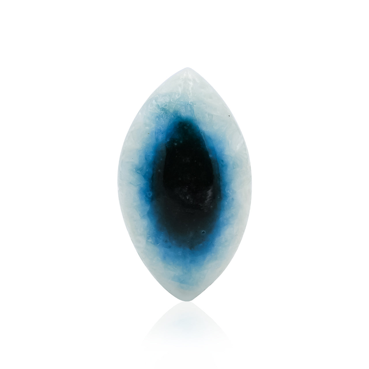 Rare Eyeshape Blue Ice Glacierite Cabochon - 1 piece – RP - Regular Price