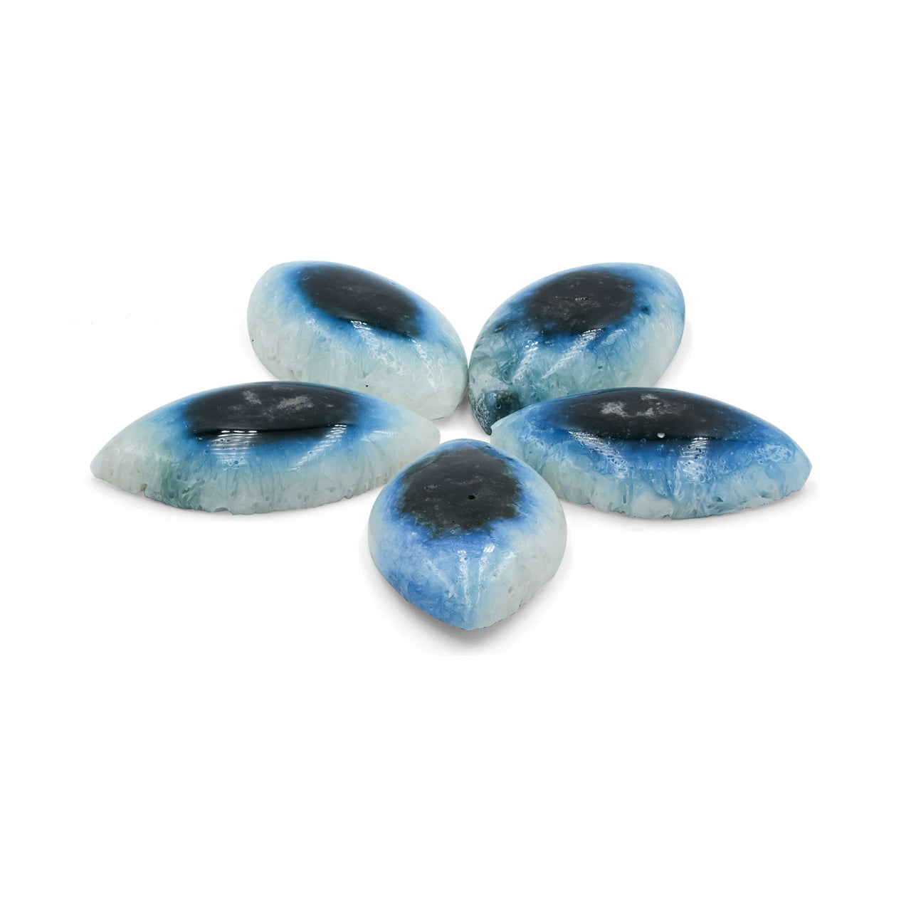 Rare Eyeshape Blue Ice Glacierite Cabochon - 1 piece – RP - Regular Price