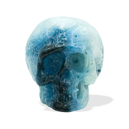 Starborn Blue Ice Glacierite Hand-Carved Skull 25-30 mm – RP - Regular Price