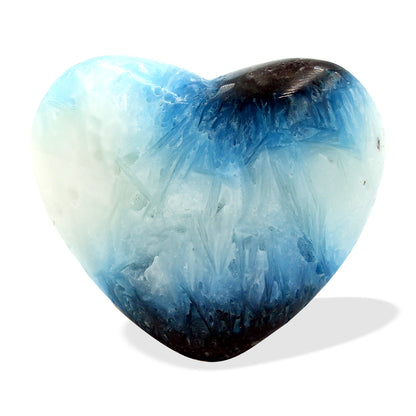 Starborn Blue Ice Glacierite Heart Shaped Stone - 1 Piece – RP - Regular Price