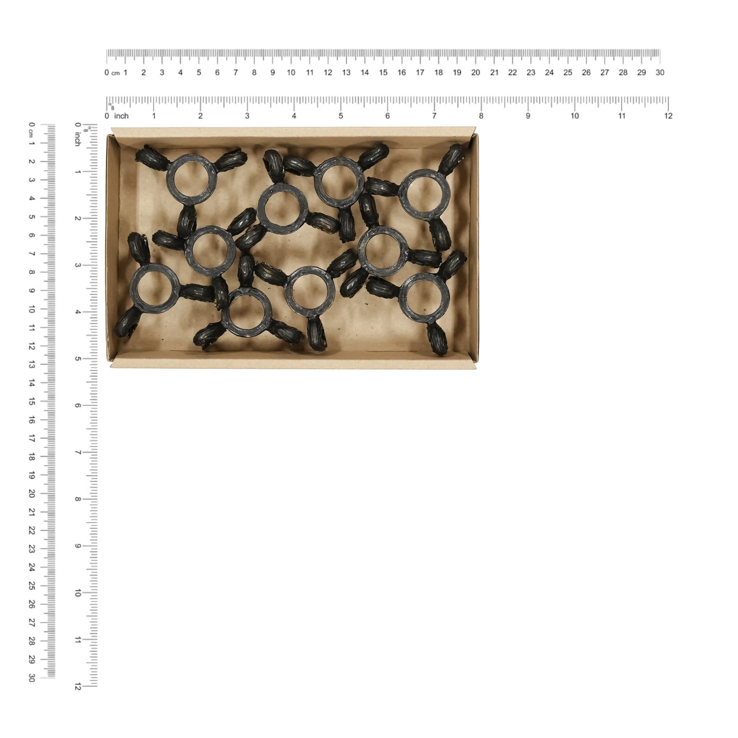 Starborn Gemstone Sphere Brass Holder - 10 pieces