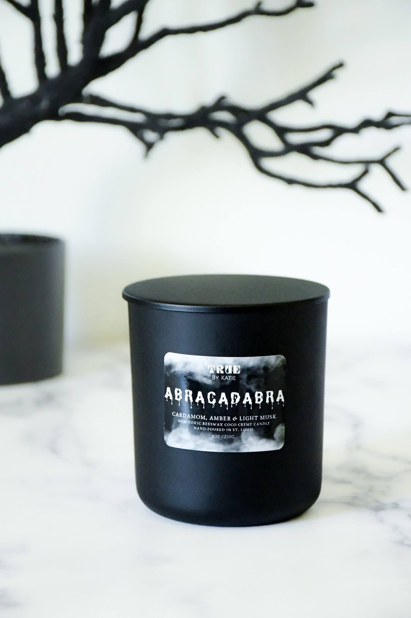 Cardamom Orange Candle - 8oz Beeswax Refillable – non toxic candle